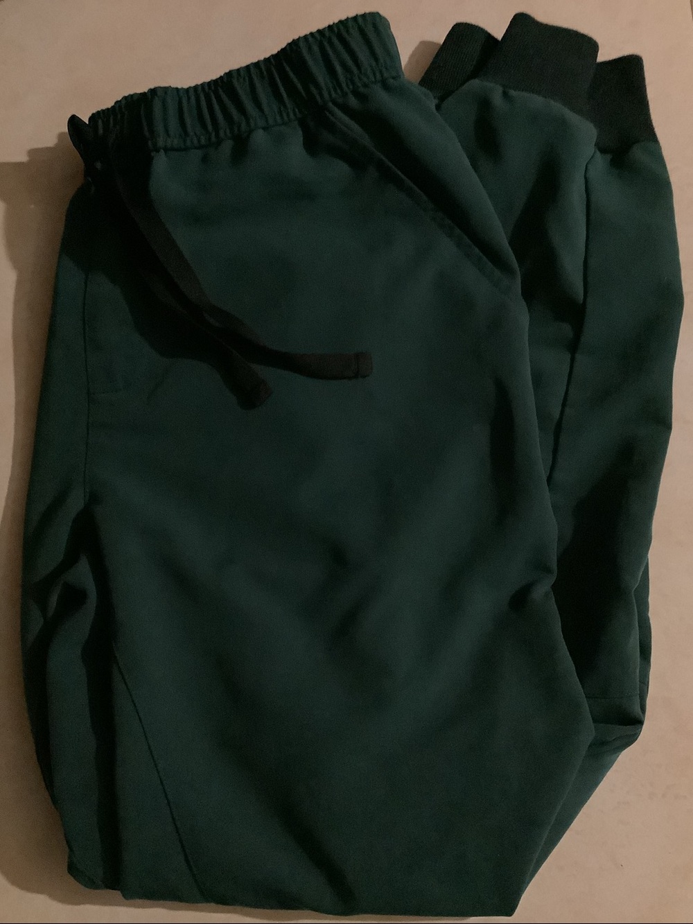 Figs Scrub Forest Green Tansen Joggers Mens Large